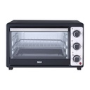Horno Eléctrico BGH Duo 30L Mecánico Negro