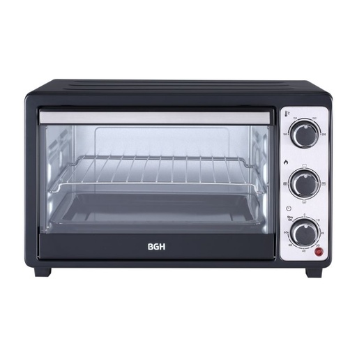 [PNH048327] Horno Eléctrico BGH Duo 30L Mecánico Negro
