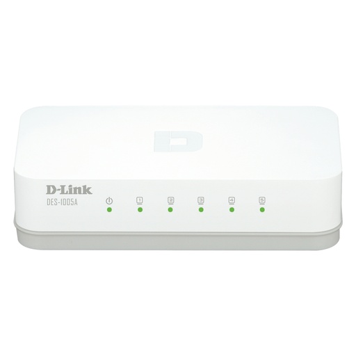 [DES-1005A] Swtich D-Link DES-1005A Con 5 Puertos 10/100