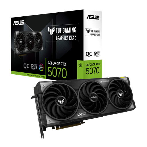 [TUF-RTX5070-O12G] Placa de video Asus TUF Gaming GeForce RTX 5070 OC Edition 12 GB