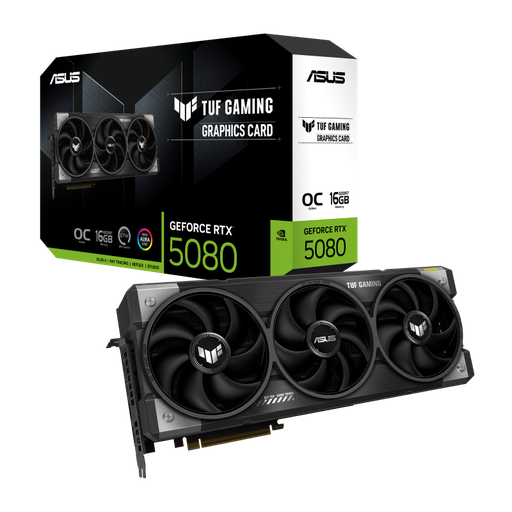 [TUF-RTX5080-O16G] Placa de video Asus TUF Gaming GeForce RTX 5080 OC Edition 16GB