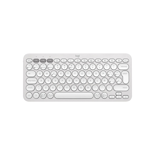 [920-011784] Teclado Logitech Pebble Keys 2 K380 Español Blanco