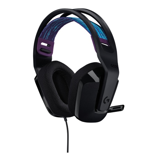 [981-000977] Auriculares Gamer Logitech G335 con Cable y Micrófono Negro