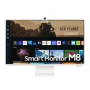 Monitor Samsung Smart M8 4K Blanco