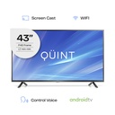 Smart TV Qüint 43" HD Android