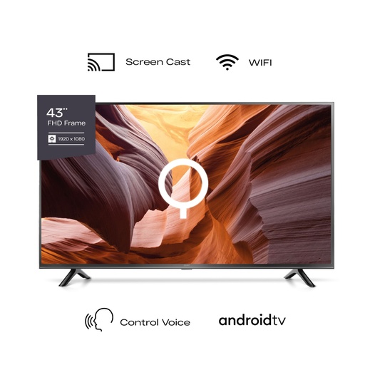 [QT2-43ANDROID] Smart TV Qüint 43" HD Android