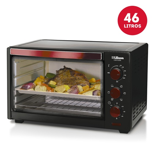 [AO146] Horno De Mesa Eléctrico Liliana Chefcook 46 Litros      