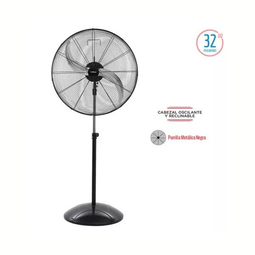 [VPI32CB] Ventilador De Pie Liliana Industrial 32 3 Velocidades 280w Coolbreeze